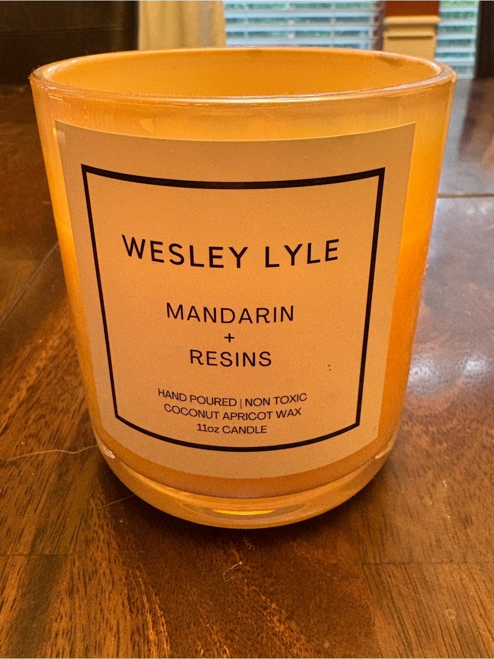 St. Brown & Co (Wesley Lyle) Mandarin + Resins 11 oz candle